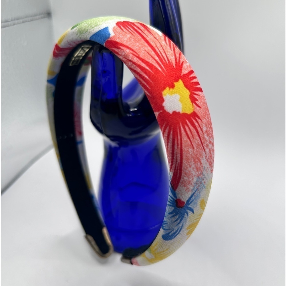 Vintage Floral Headband for Women Girls Red Yellow Green​​​​​